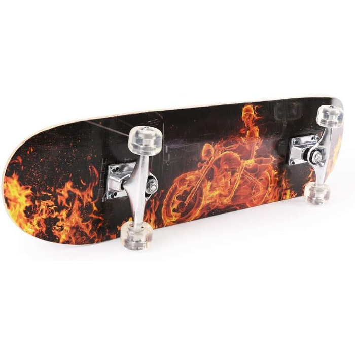 Скейтборд Cruiser Longboard, 8-шарова кленова дека, 31 дюйм