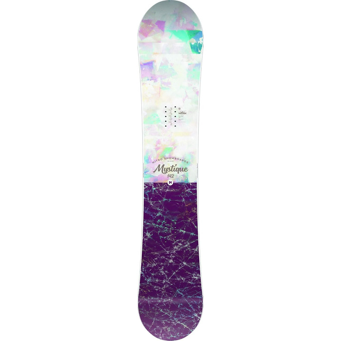 Багатокольоровий 142 см, 20 Forgiving Girls All-Mountain Snowboard Gullwing Directional Twin Board