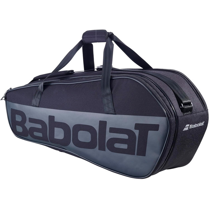 Тенісна сумка Babolat Evo Court M x6, чорна, для 6 ракеток