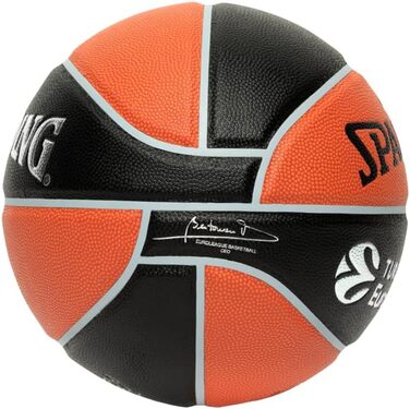 Баскетбольні м'ячі Spalding 77100Z чорний/помаранчевий р. 7