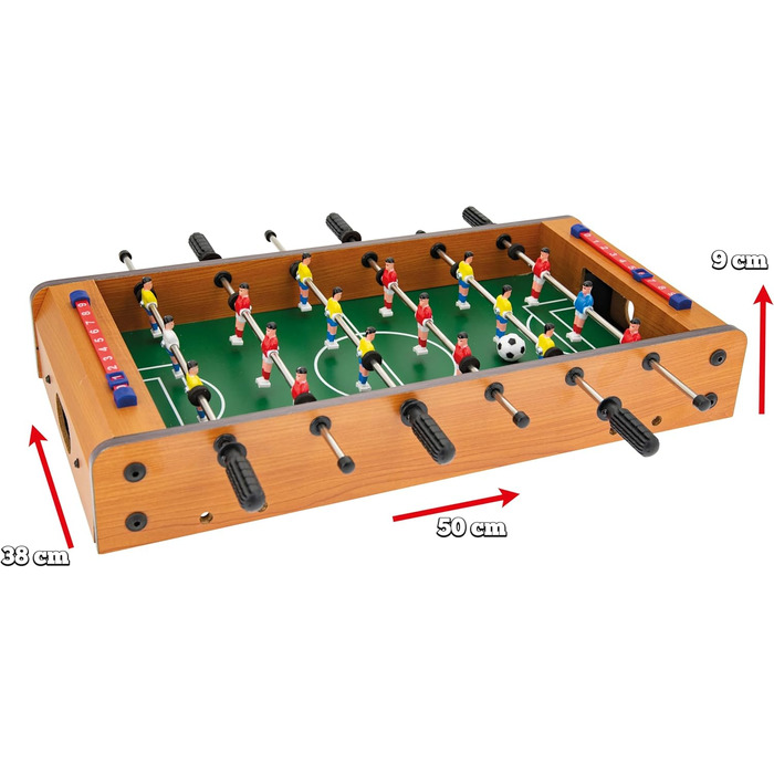 Настільна дерев'яна футбольна гра для дітей і дорослих, 68593