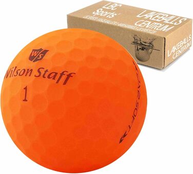 М'ячі для гольфу Wilson Staff Dx2/Duo Soft Optix Помаранчевий матовий