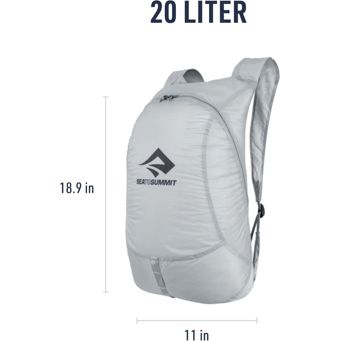 Sea to Summit Ultra-Sil рюкзак для подорожей, водовідштовхувальний, ультралегкий, Cordura 30D, компактний, двостороння блискавка