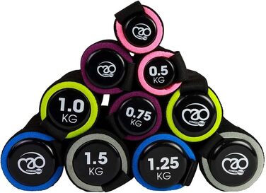 Гантелі Fitness Mad Pro 0,5 кг рожеві – для фітнесу, неопрен