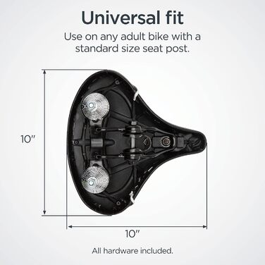 Сідло для велосипеда Schwinn Comfort, м'яке сидіння