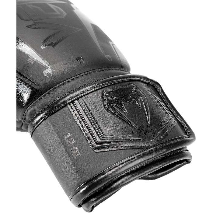 Боксерські рукавички Venum Elite Evo 14 унцій, чорні