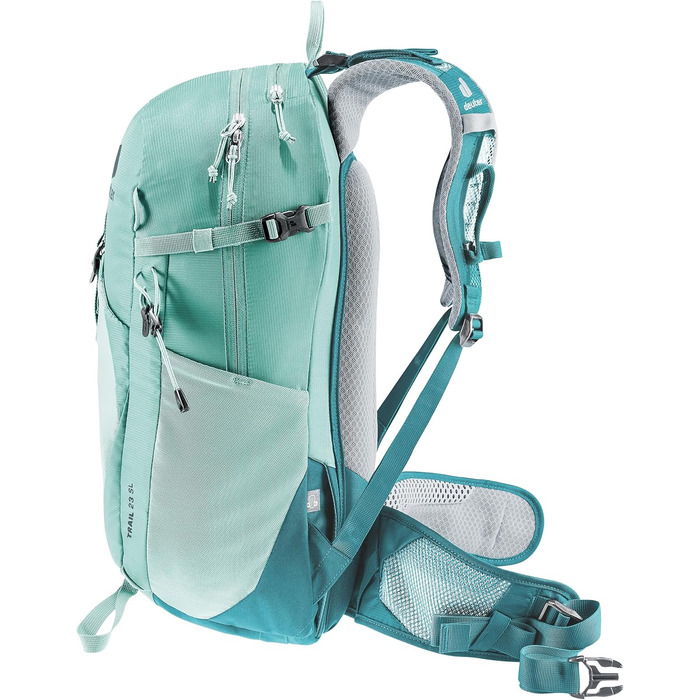 Жіночий туристичний рюкзак Deuter Trail 23 SL Glacier Deepsea (2024) для хайкінгу та альпінізму