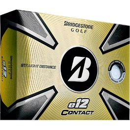 М'ячі для гольфу Bridgestone e12 2023, білі