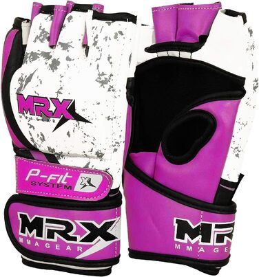 Жіночі рукавички для ММА та греплінгу MRX Boxing & Fitness, фіолетові, для тренувань і бою в клітці