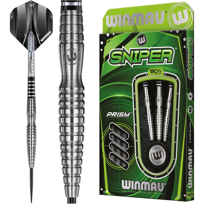 Набір дротиків WINMAU Sniper 24 г з польотами та стрілами