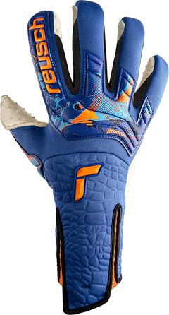Воротарські рукавички Reusch Attrakt Speedbump Strapless Adaptiveflex для дорослих, з відмінним зчепленням та внутрішнім швом