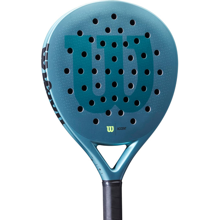 Ракетка Wilson Padel Accent LT, вуглецеве волокно/EVA, 350 г