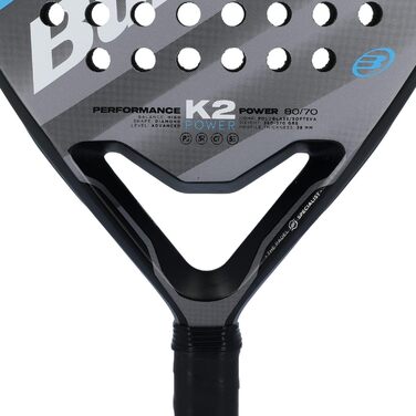 Ракетка Bullpadel K2 Power 23 чоловіча, різнокольорова, One size