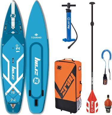 Дошка для веслування Fury Epic 12'0 Windsup SUP Надувна дошка Sup Дошка для веслування преміум стоячи Пакет включає весло, сумку, насос і надувний суп з плавниками, 4 -