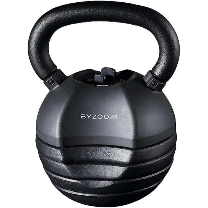 Гиря регульована BYZOOM FITNESS 18 кг, серія Pure, 5 налаштувань