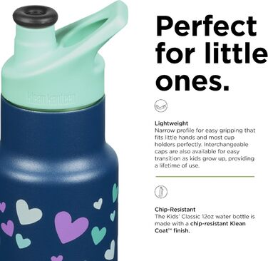 Пляшка Klean Kanteen Classic для дорослих, унісекс, сталева