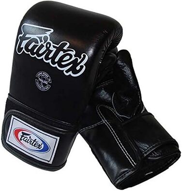 Рукавички Fairtex TGT7, чорні, мішки Муай Тай ММА