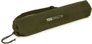 Сумка для йоги Yogistar Yogibag Basic - Бавовна - (65 x 14 x 14 см, оливково-зелена)