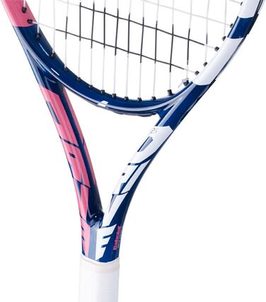 Ракетка Babolat Drive Jr25 синьо-біла нанизана 230г НОВА