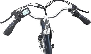 Міський електричний велосипед smartEC Trek-26D E-Bike Trekking 250W мотор заднього колеса Li-Ion акумулятор 36V/13Ah жіночий 26 дюймів  Запас ходу 90 км до 25 км/год