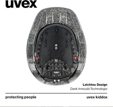Дитячий кінний шолом uvex kiddox, легкий, з індивідуальним регулюванням розміру, оптимальною вентиляцією, глянцевий