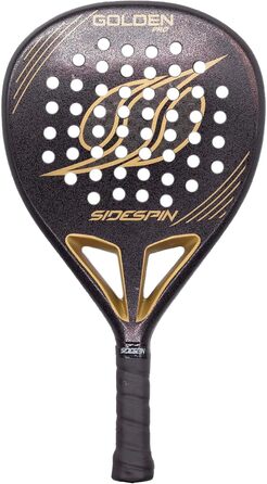 Ракетка SideSpin Padel Golden Pro 12K Carbon, PowerControl, Унісекс