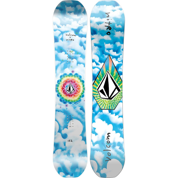 Сноуборд Nitro Jugend Ripper Youth X Volcom 132 Multicolor