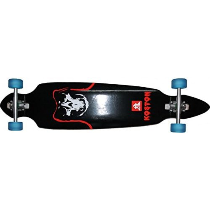 Дюймів Сині колеса - Profi Dropthrough Longboard Drop через Carver, 42.0 x 9.5