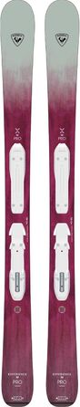 Гірські лижі Rossignol Kid's Experience W Pro, легкі, міцні, з кріпленнями Kid 4 GripWalk B76, 122