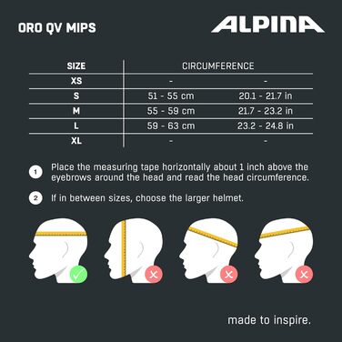 Дорослий, Гірськолижний шолом ORO QV MIPS, білий матовий, 55-59 см