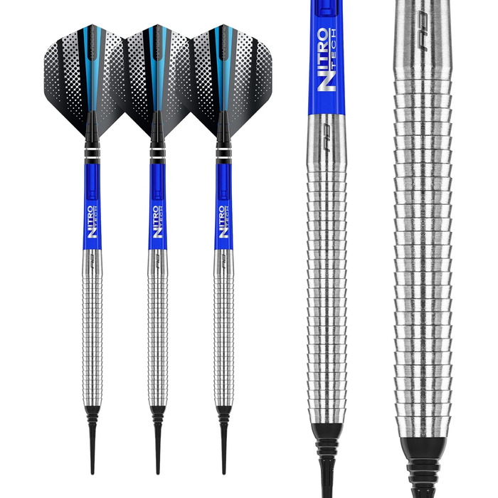 Бритва Edge Softip Darts Вольфрам Profi 18G з польотами, валами