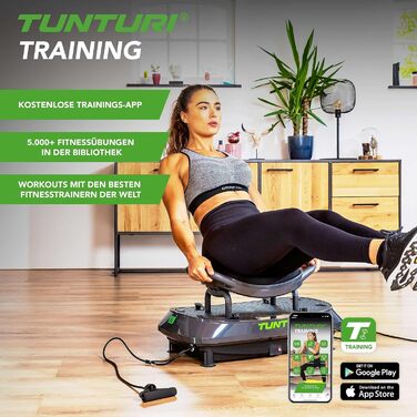 Вібраційна платформа Tunturi Cardio Fit V10/V20 для фітнесу та схуднення
