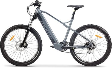 Велосипеди Moma E-MTB 27,5' SHIMANO 24G, гідр. гальма, акум. 48В 13Ач