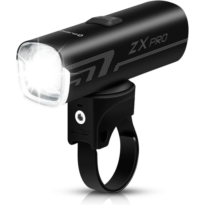 Велосипедна фара OLIGHT ZX Pro 100 люкс, 208 м, StVZO, 3 режими, LED, водонепроникна IPX6, USB, переднє світло для велосипеда