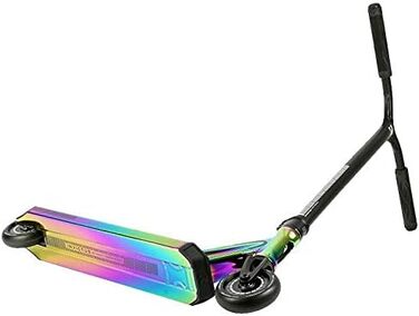 Трюковий самокат Invictus H85см Rainbow Oilslick Neochrome наклейка Fantic26