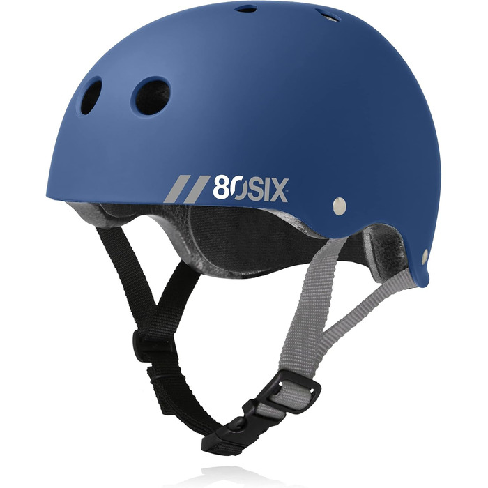 Дитячий захисний шолом 80Six для скейтборду, велосипеда, самоката, BMX, роликів, для хлопчиків і дівчаток 5-14 років