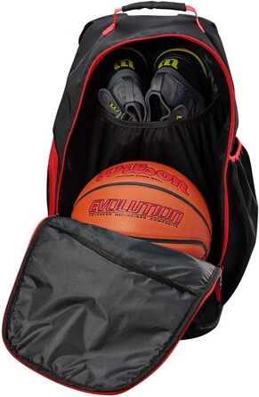 Рюкзак Wilson Evolution для баскетболу, унісекс, чорний/сірий