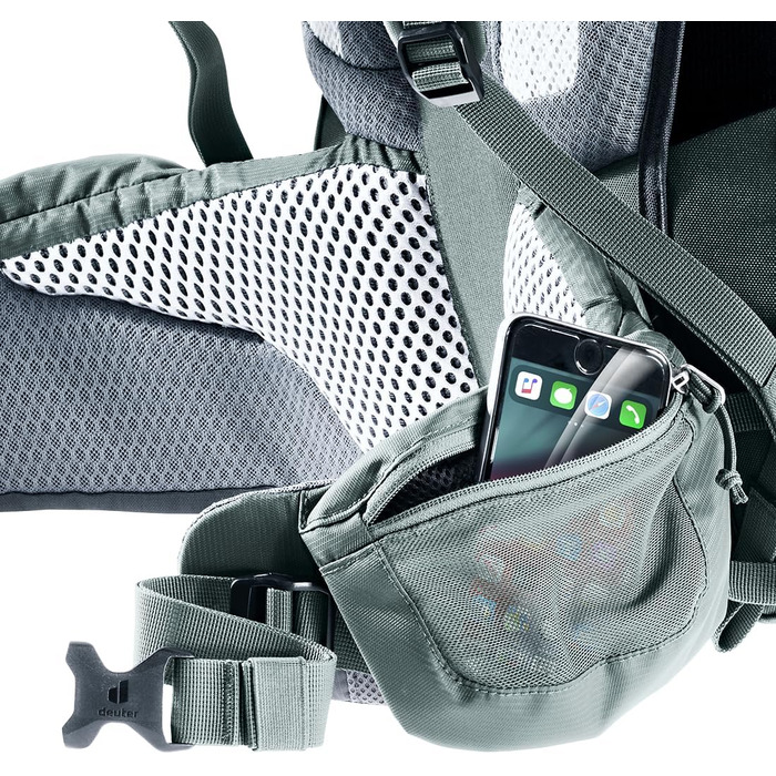 Чоловічий туристичний рюкзак Deuter Trail Pro 33 л, для альпінізму та походів, чорний