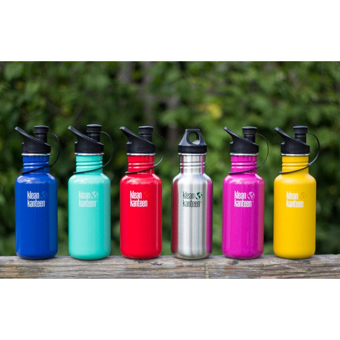 Пляшка для води Klean Kanteen Adult Classic зі спортивною кришкою 3.0, прибережні води, S