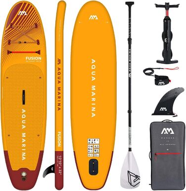 Надувна SUP-дошка Aqua Marina Fusion 330x81x15 см, комплект 2021
