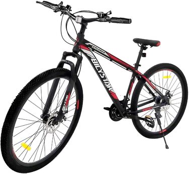 Велосипед E-ROCK EX-6 Hardtail MTB, 21-швидк., підвіска, дискові гальма, 29'