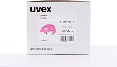 Дитячий велосипедний шолом Uvex Unisex (46-52 см, рожевий)