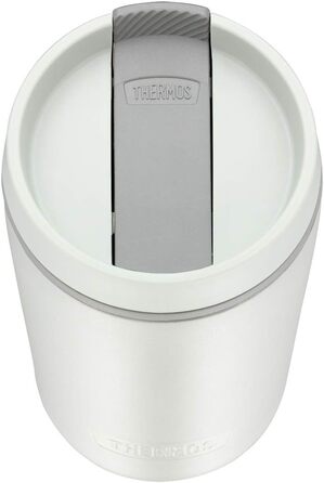 Термокружка Thermos GUARDIAN MUG 0,35 л, біла, з нержавіючої сталі з порошковим покриттям, герметична, для кави та напоїв, підходить для посудомийної машини