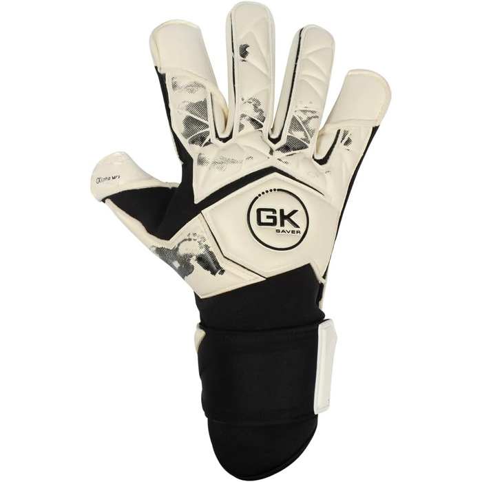 Воротарські рукавички GK Saver Alpha, розмір 6-11, антиковзні
