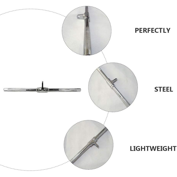 Біцепс Тяговий тросовий тренажер LAT Pulldown Bar Домашній зал