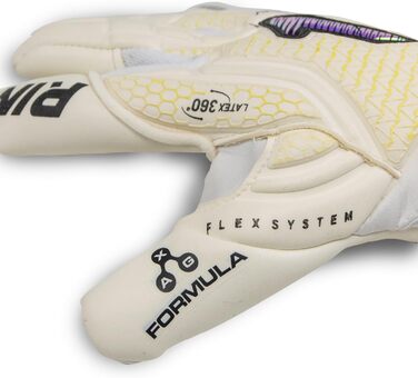 Воротарські рукавички Rinat Aries Nemesis Pro для дорослих, білі, розмір 7