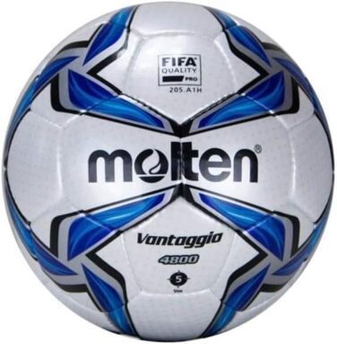 Футбольний м'яч Molten F5V4800, розмір 5, для тренувань та матчів
