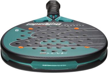 Падельна ракетка Bullpadel Hack 04 Hybrid 25, темно-зелена, 370 г, новинка