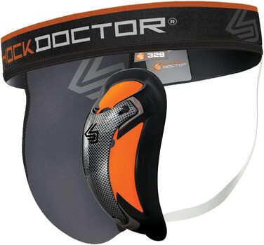 Бандаж Shock Doctor Compression Ultra з чашкою Carbon Flex, XL, сірий