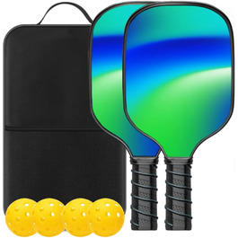 Лопатки Beue Pickleball, сертифікат USAPA, ергономічний стільниковий сердечник